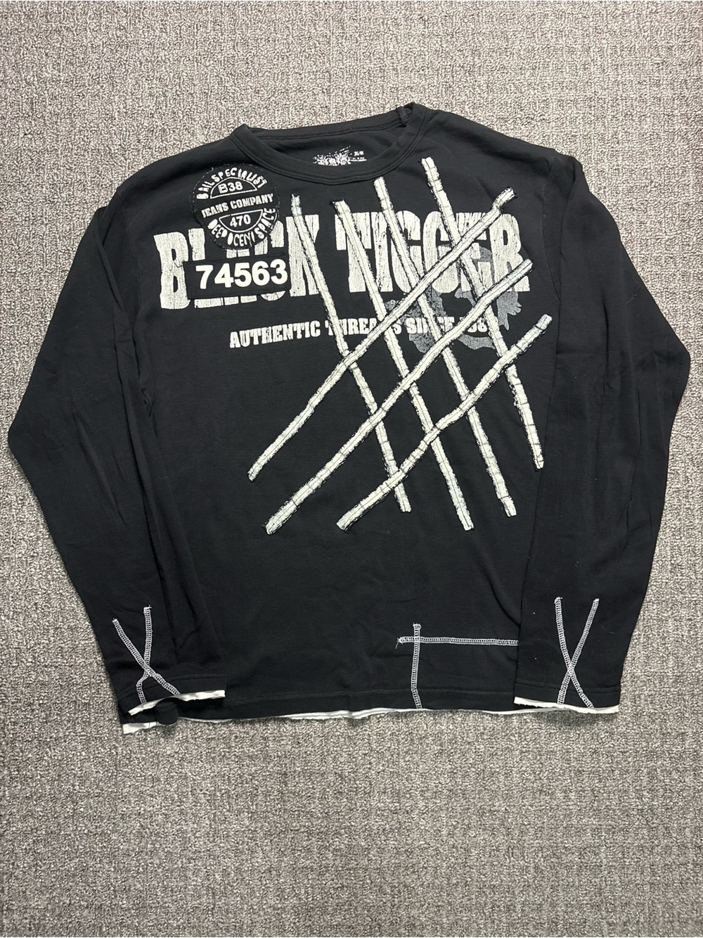 Y2K 2000s skater style Graphic Long Sleeve | $30